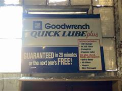 Gm Goodwrench Quick Lube Sign 