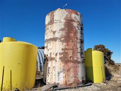 10,000 Gallon Steel Holding Tank 