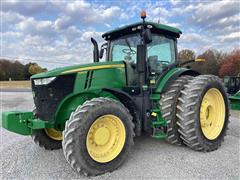 2015 John Deere 7290R MFWD Tractor 
