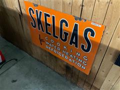Skelgas Metal Sign 