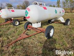 Trinity 1000-Gal Anhydrous Tank On Running Gear 