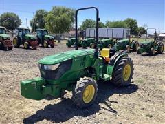 2018 John Deere 5075GL MFWD Orchard Tractor 