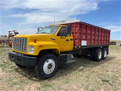 1990 GMC C7000 TopKick T/A Grain Truck 