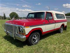 1978 Ford F150 Ranger Pickup W/ Topper 