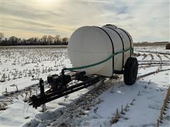 Poly Tank Two Wheel Trailer 