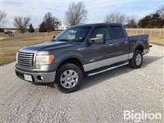 2012 Ford F150 XLT 4x4 Crew Cab Pickup 