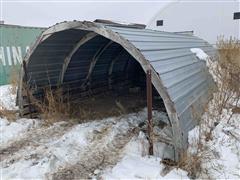 Shop Built 20’x13’6”x7’4” Livestock Shelter 