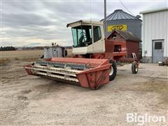 Hesston 6600 Self-Propelled Windrower 