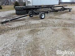 Unverferth AWS-42 42’ All Wheel Steer Header Trailer 