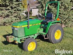 1990 John Deere 770 Compact Utility Tractor 