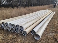 Mainline Plastic Irrigation Pipe 