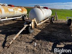 1000-Gallon Portable Anhydrous Tank 