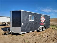 2018 Covered Wagon Food Truck T/A Enclosed Trailer 