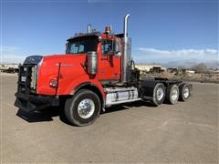2013 Western Star 4900SA Tri/A Truck Tractor W/Winch & Rolling Tailboard 