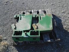 John Deere Front Suitcase Weights & Bracket 