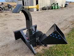 2022 Mower King SSBX42 Wood Chipper Skid Steer Attachment 