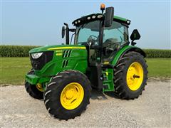 2021 John Deere 6130R MFWD Tractor 