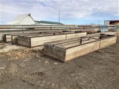 Shop Built Bottomless Feed Bunks 