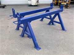 #1 Set Of Steel Sawhorses 