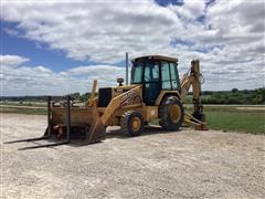 1995 John Deere 310D 4x4 Loader Backhoe W/Extendahoe 