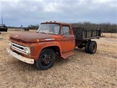 1961 Ford F600 S/A Dump Truck 