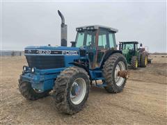 1991 Ford New Holland 8730 MFWD Tractor 