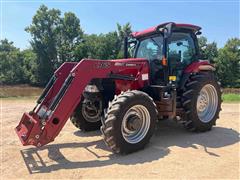 2018 Case IH Puma 150 MFWD Tractor w/ Loader 