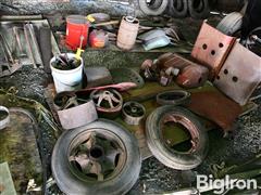 Skid Of Farm Parts And Supplies 