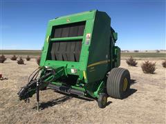 2014 John Deere 569 MegaWide Plus Round Baler 