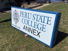 Peru State College 7' Annex Sign 