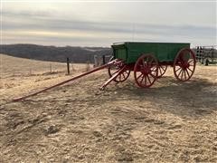 10' Wood High Wheel Wagon 