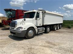 2009 Freightliner Columbia 120 Quad/A Grain Truck 