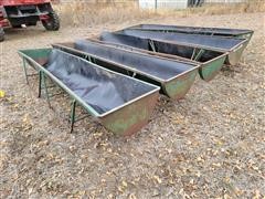 Steel Feed Bunks With Poly Liner 