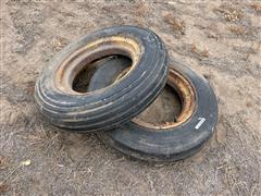 Goodyear 6.00-16 Tires On Rims 