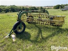 John Deere 660 Ground Driven Side Delivery Hay Rake 