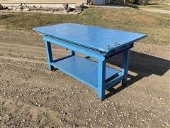 Steel Heavy Duty Shop Welding Table 