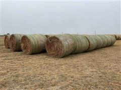 2023 CRP Round Hay Bales 