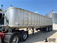 2006 Schien 34AD 34' Tri/A Aluminum Dump Trailer 