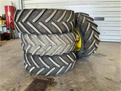Michelin 600/65R38 Sprayer Rims & Tires 