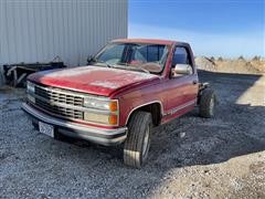 1991 Chevrolet K1500 4x4 Cab & Chassis 