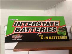 Interstate Batteries Sign 