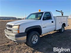 2003 Chevrolet Silverado 2500 HD 4x4 Service Truck 