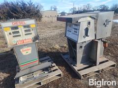 Bennett Gas Station Fuel Pumps 