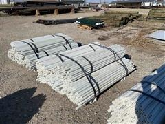 Fiberglass Round Tube Fence Posts 