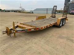 2012 Towmaster TC-10D T/A Flatbed Trailer 