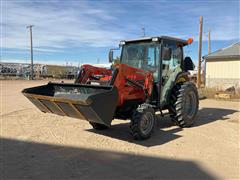 2007 AGCO ST34A MFWD Tractor W/Loader 