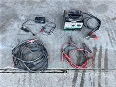 Battery Charger & Jumper Cables 