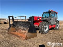 2014 Manitou MLT840-115PS 4x4x4 Telehandler 