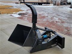 2023 Mower King SSBX42 Wood Chipper Skid Steer Attachment 