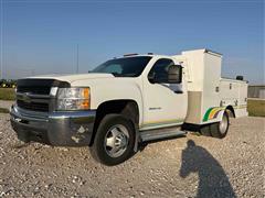 2010 Chevrolet 3500 HD 4x4 Service Truck 